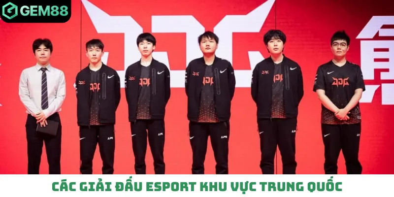 Các giải đấu Esport khu vực Trung Quốc